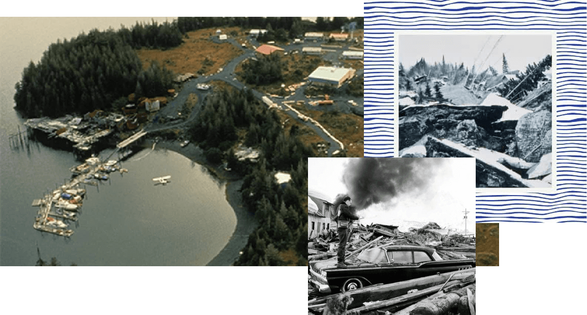 Earthquake aftermath photos.