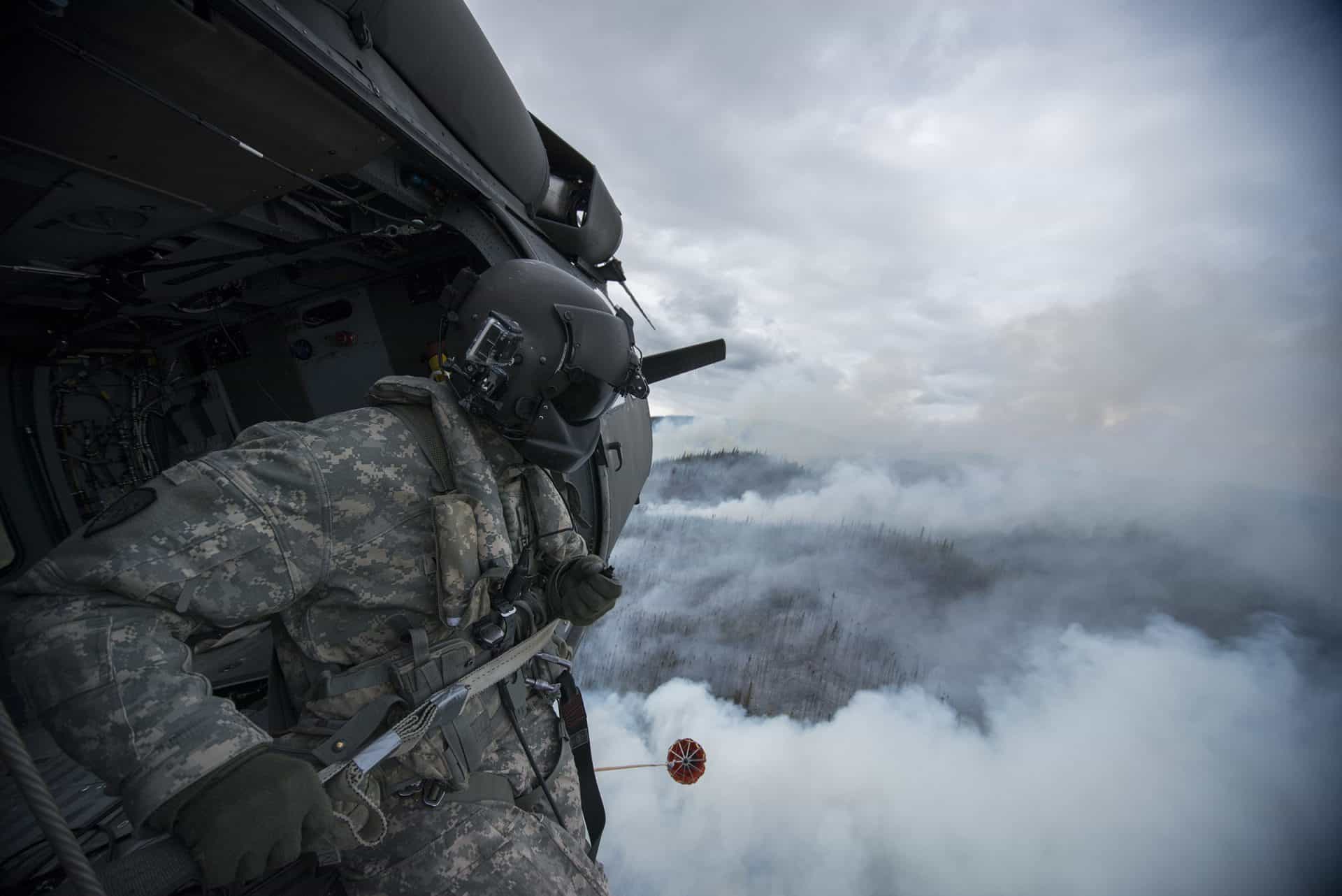 Alaska National Guard fights Alaska wildfires